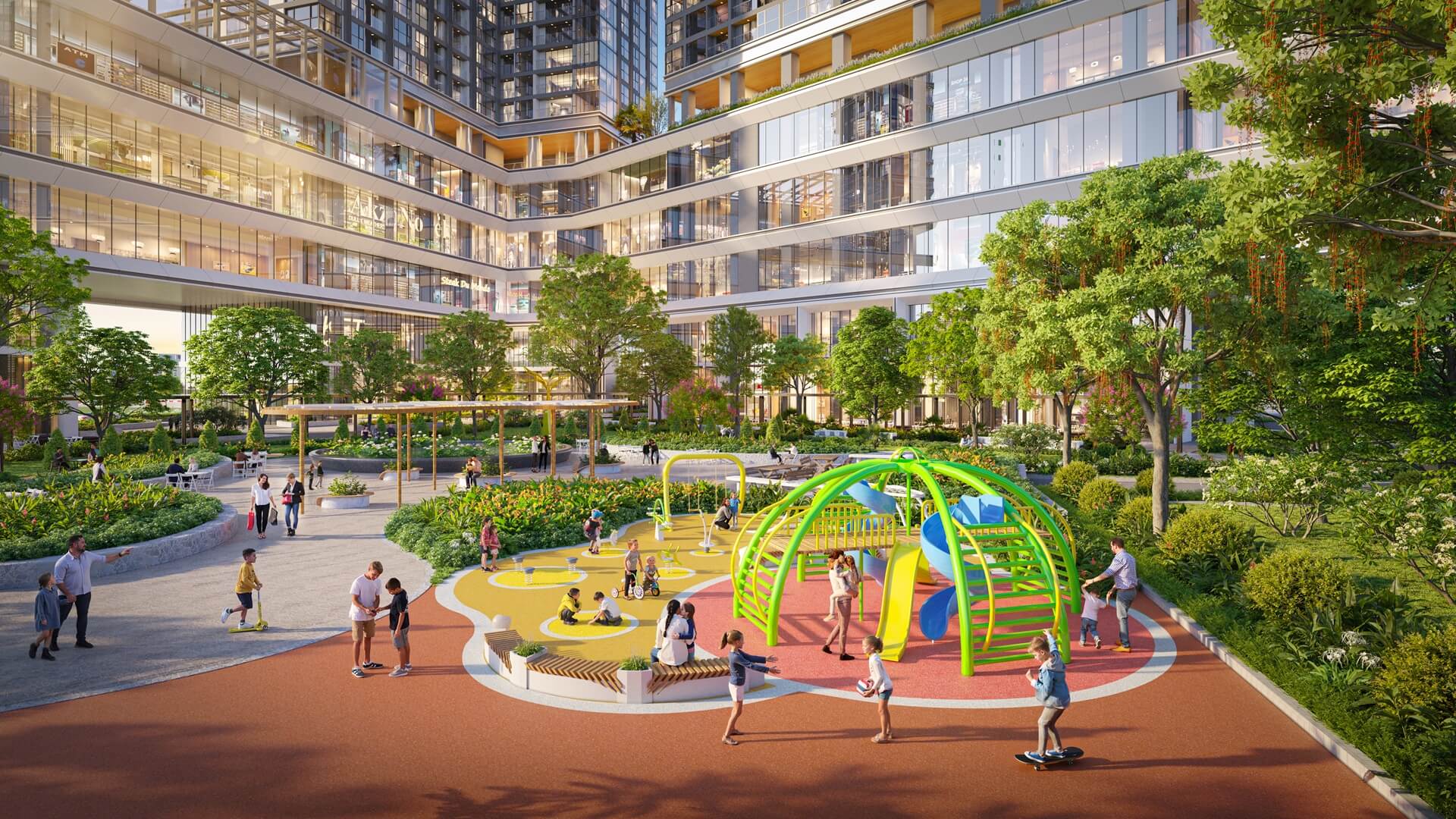 khu vui chơi trẻ em dự án sun group ciputra