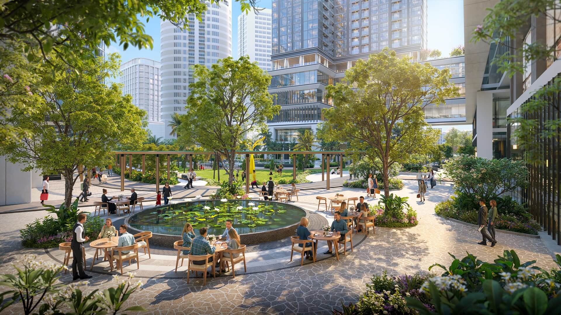 tiện ích dự án sun group ciputra