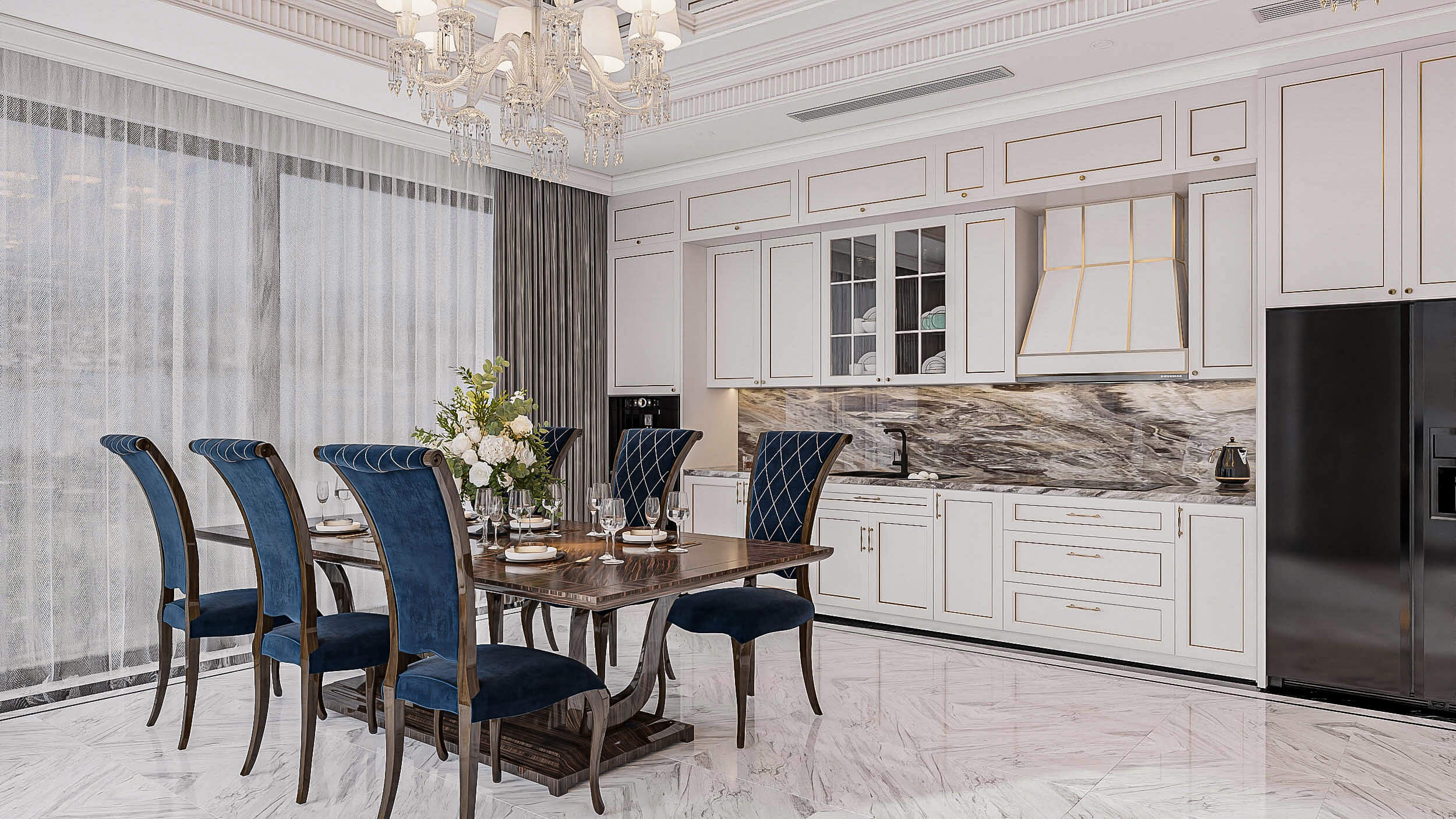 Nội thất căn hộ Noble West Lake Ha Noi Ciputra