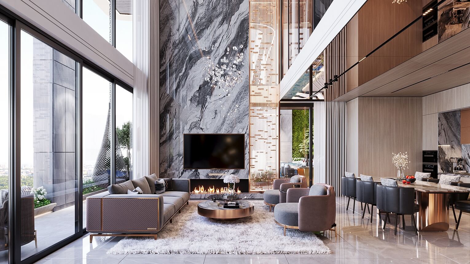 Nội thất căn hộ Noble West Lake Ha Noi Ciputra