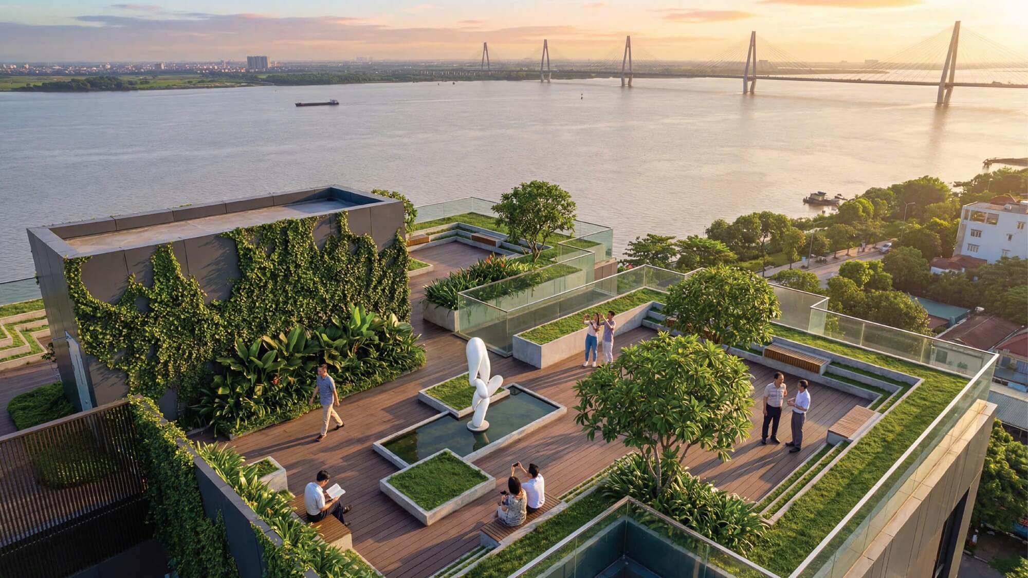 tiện ích dự án sunshine river park ciputra