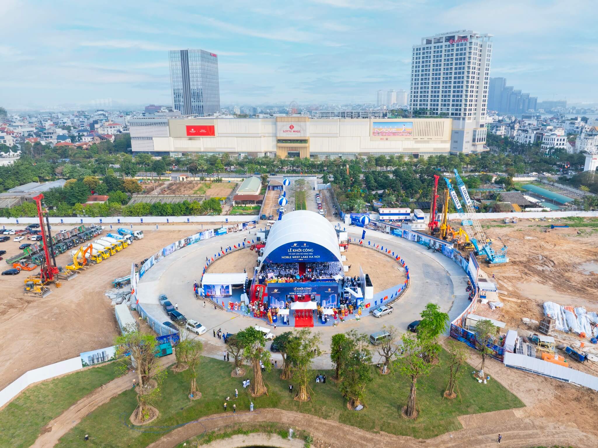 Sunshine Group khởi công dự án Noble West Lake Ha Noi tại khu đô thị Ciputra