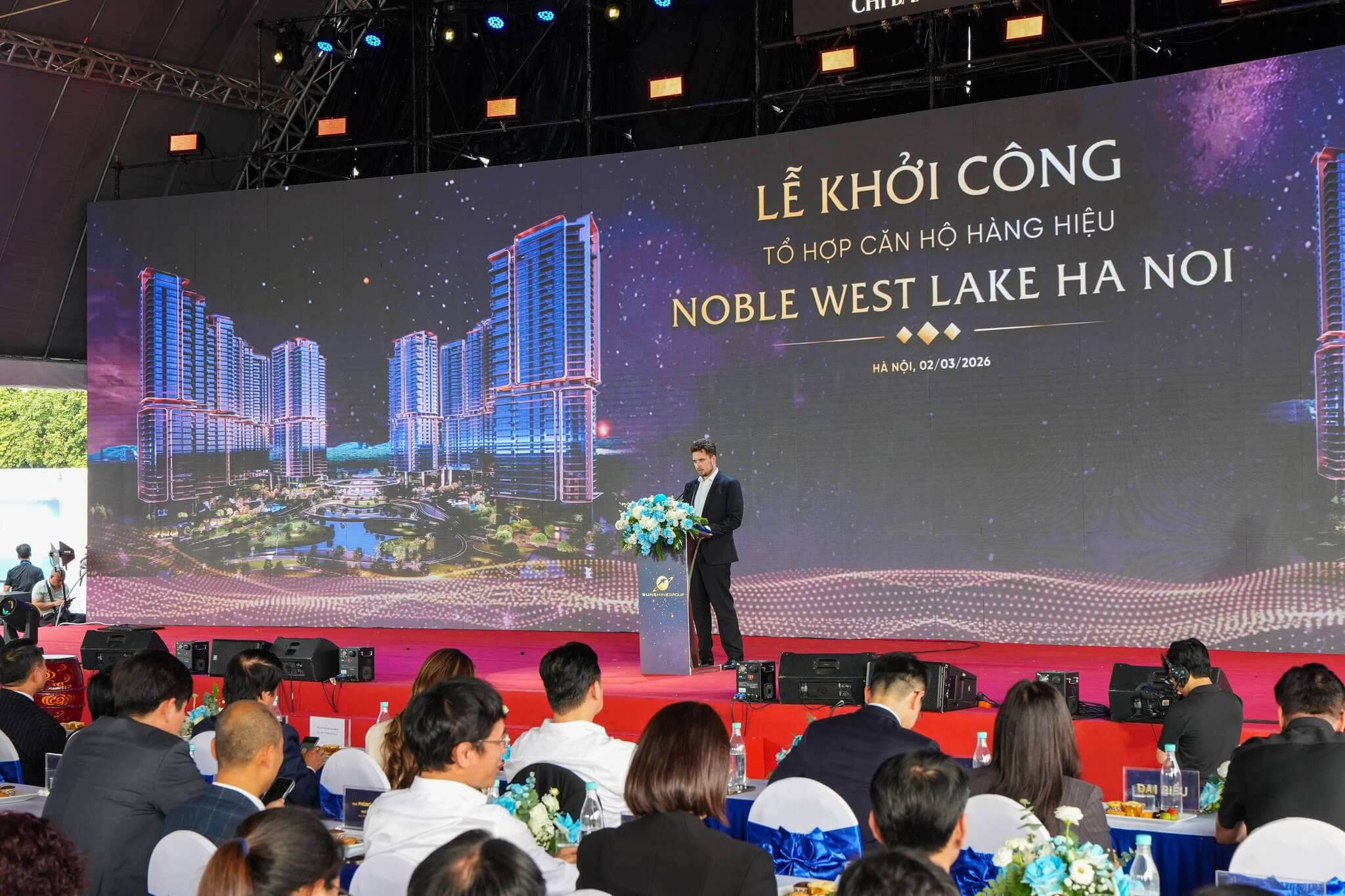 Sunshine Group chính thức khởi công dự án Noble West Lake Ha Noi tại khu đô thị Ciputra