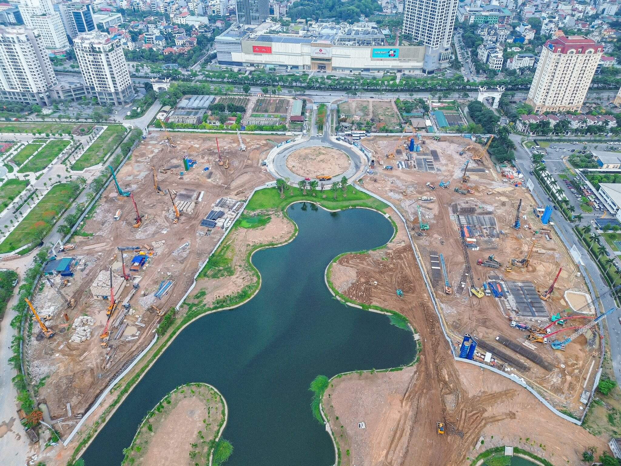 tiến độ dự án noble west lake ha noi ciputra tây hồ